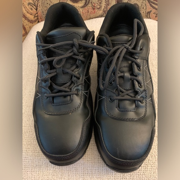 Ace Work Boot Piston Low AT Black Lace Up Waterproof Boots Men's 12 Wide - Picture 3 of 10